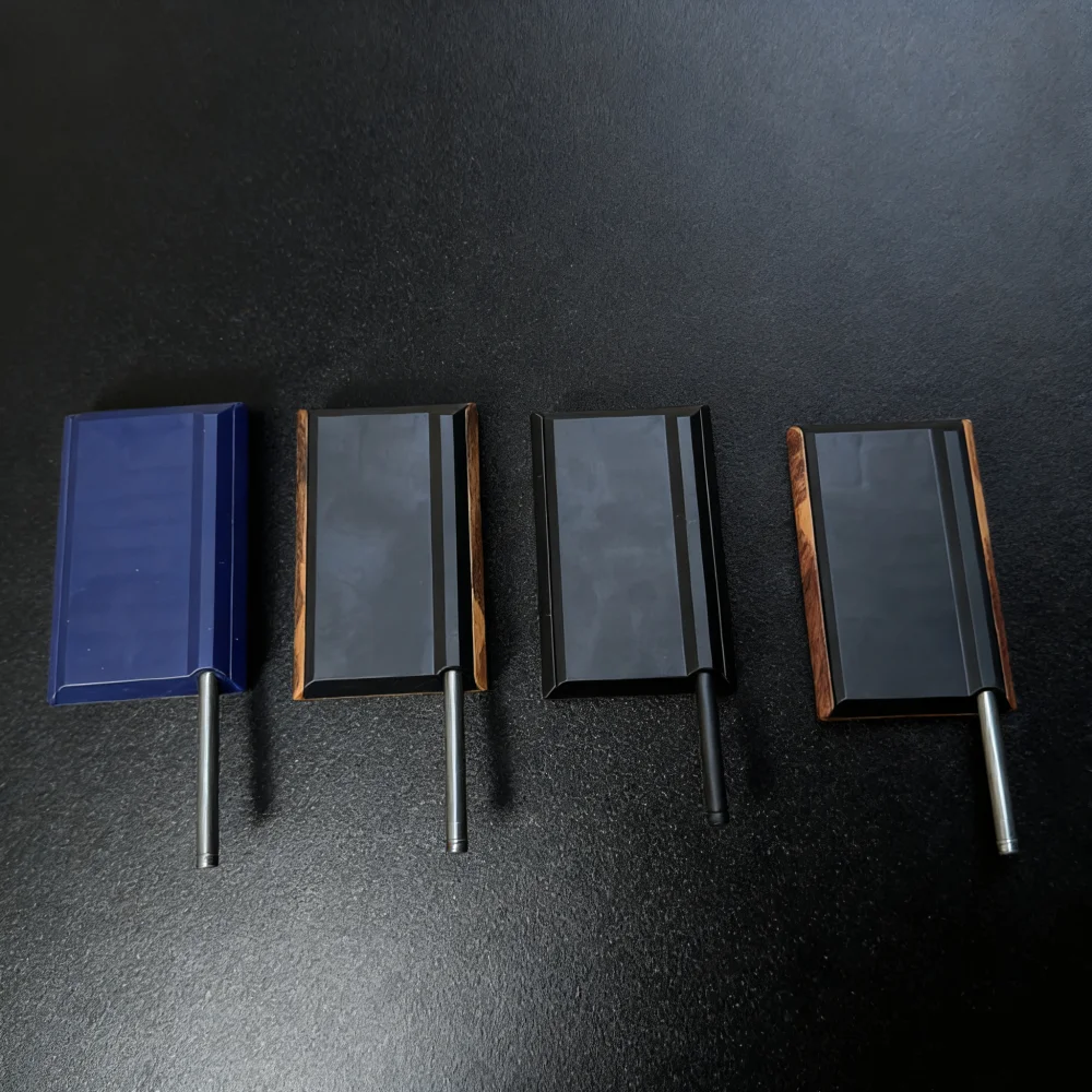 8区画プラスチック製嗅ぎタバコキット容器、アルミ製ストロー付きスリップ蓋、ポケットサイズ携帯用収納ボックス