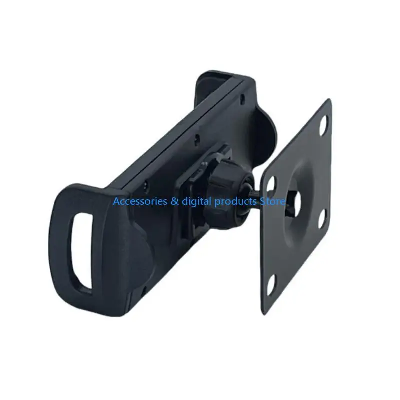 

77JD Tablet Wall Mount Rotation Tablet Holder Stand Metal Base Kitchen Wall Mount for 13.5-28.50cm Tablet and Smartphones