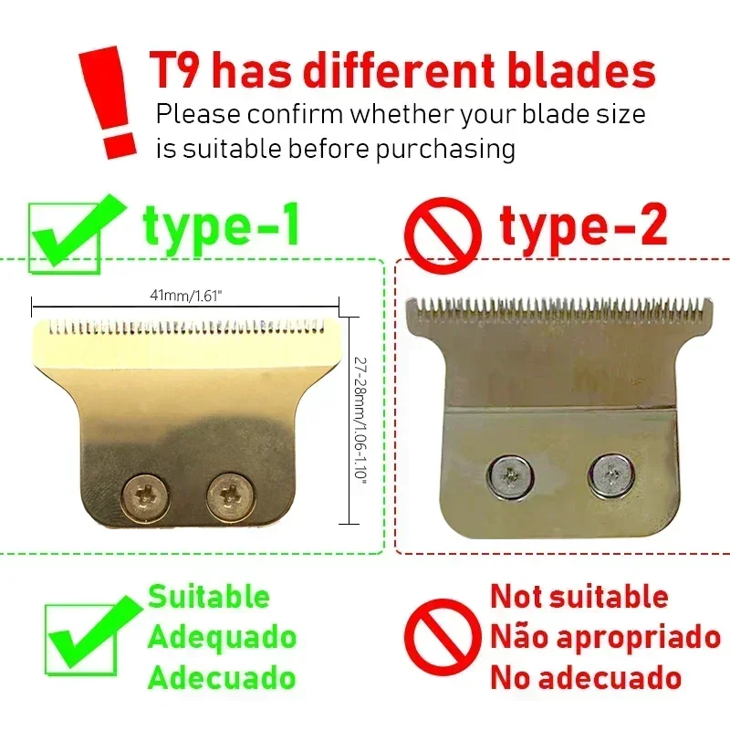مناسبة لـ T9 Universal Guards تصفيف الشعر دليل قص الشعر المهنية الشعر المتقلب الحد مشط الحلاق الملحقات باربيرو