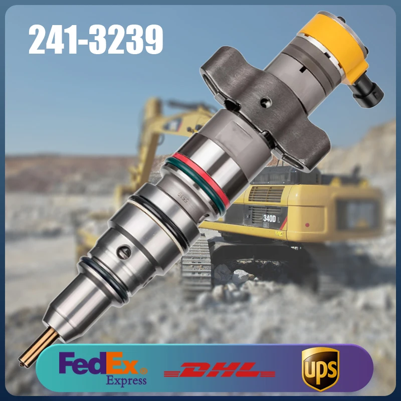 

High Quality Fuel Common Rail Injector 241-3239 2413239 for CAT C7 Engine E336GC 324D 325D 326D
