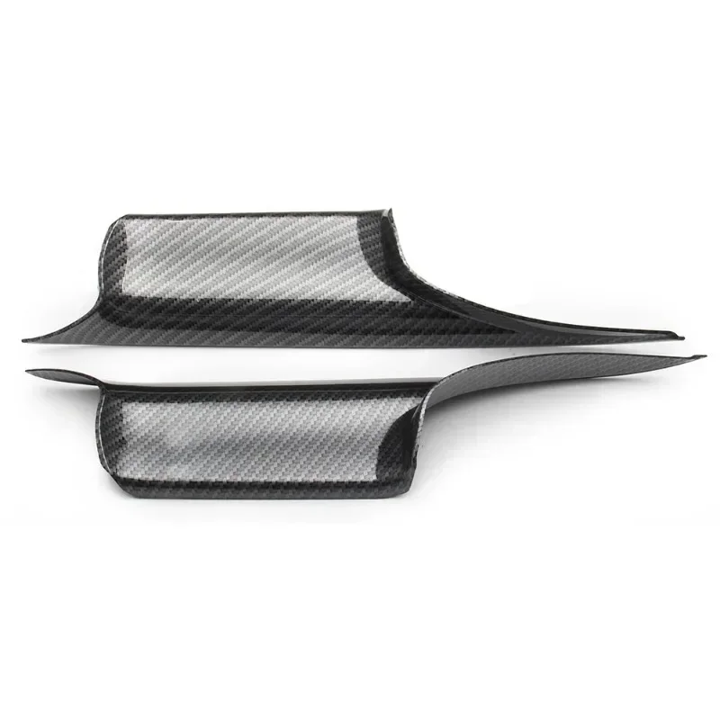 ألياف الكربون الجانب الأيسر/الأيمن الباب الداخلي مقبض سحب غطاء الناقل 51429151212 51419115501 ل 2008-2015 BMW 7 Series F01/F02 #4