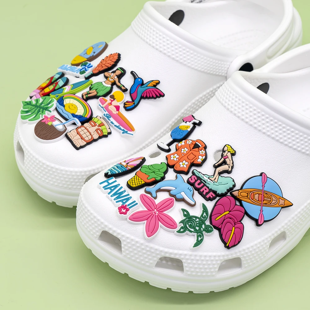 1/20pcs Gamepad Shoe Charms for Boy Kids Gift Rubik's Cube Shoe Accessories Cat Handle Garden Sandals Decoration Pin Clog