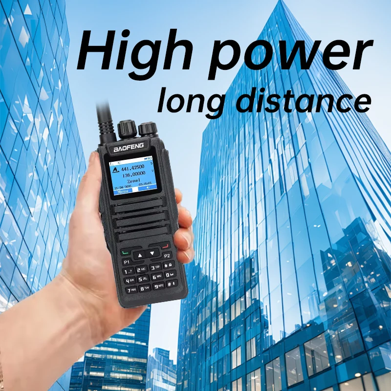 1PC Baofeng DMR-1701 Digital Walkie Talkie Dual Mode Analog Two Way Radio Open GD77 Adios Tier 1&2 Dual-Time Slot DM1701 Ham Dua image 5