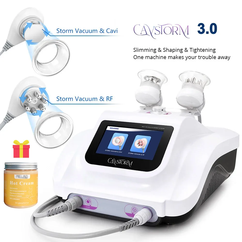 

NEW RF 3 In 1 Cavitation 3.0 40K Beauty Machine Skin Care Tighten Anti-wrinkle Body Slimming Weight Loss free shipping us