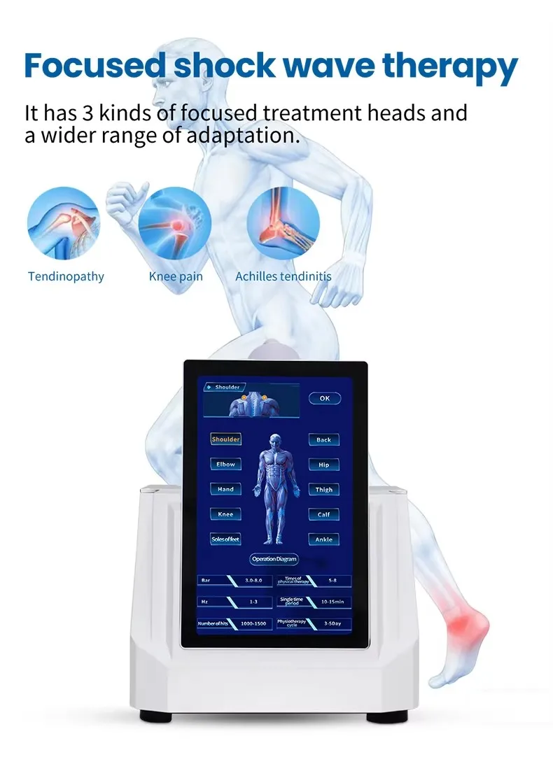 Focused Shockwave Physical Pain Recovery Device