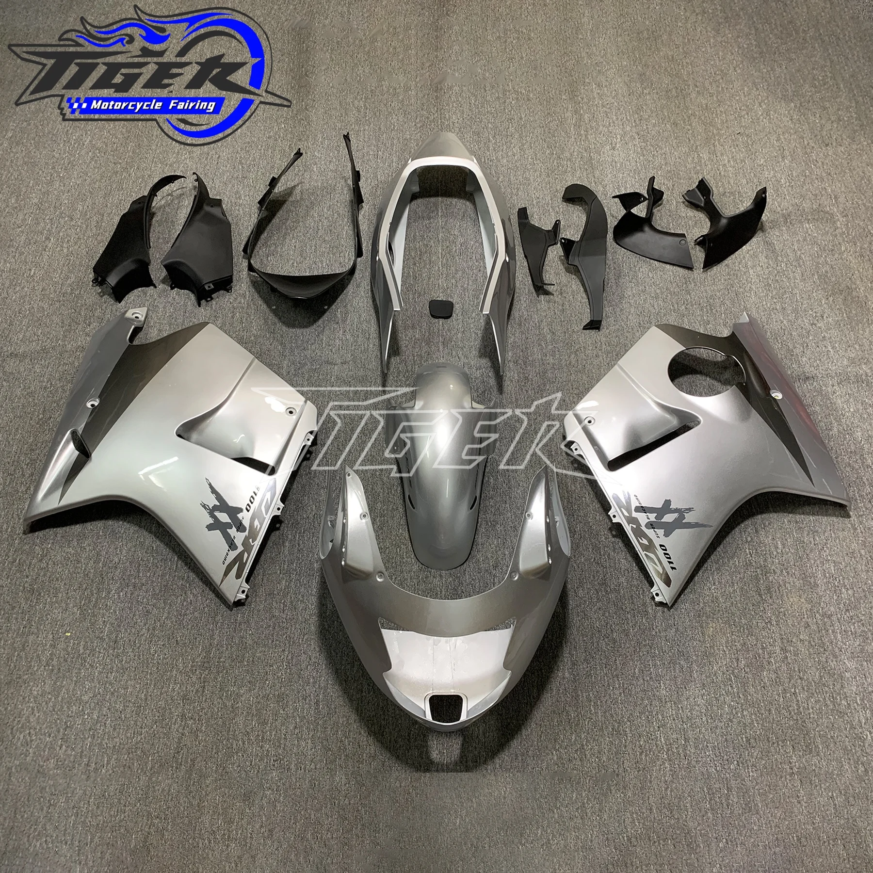 NEW ABS Motorcycle Plastic Bodywork Full Fairing Kit For 1996-2007 CBR1100XX Blackbird fairings kits zxmt