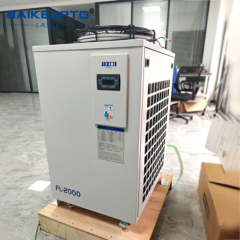 Industrial Water Chiller JIZHI Fast Cooling Microcomputer Control High Efficiency