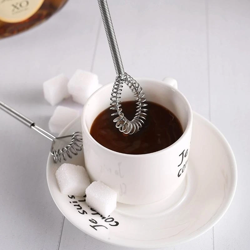 

Magic-Hand Held Spring Whisk Sauces Mixer Egg Beaters Egg Stiring Kitchen Gadget