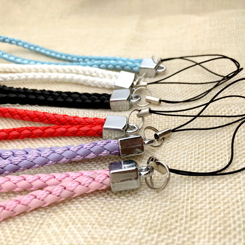 New Mobile Phone Straps Lanyard Accessories Lobster Clasp Neck Lanyards for Keys Id Cards Sports Nylon Weave Lanyards Flowers