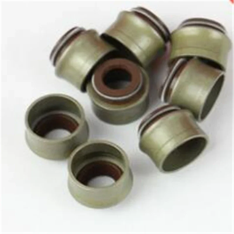 8pcs Diesel Engine Valve Oil Seal Tiller 186F 186FA 170F/173F/178F/188F Valve Seal Use On Generator Or Tiller Cultivators