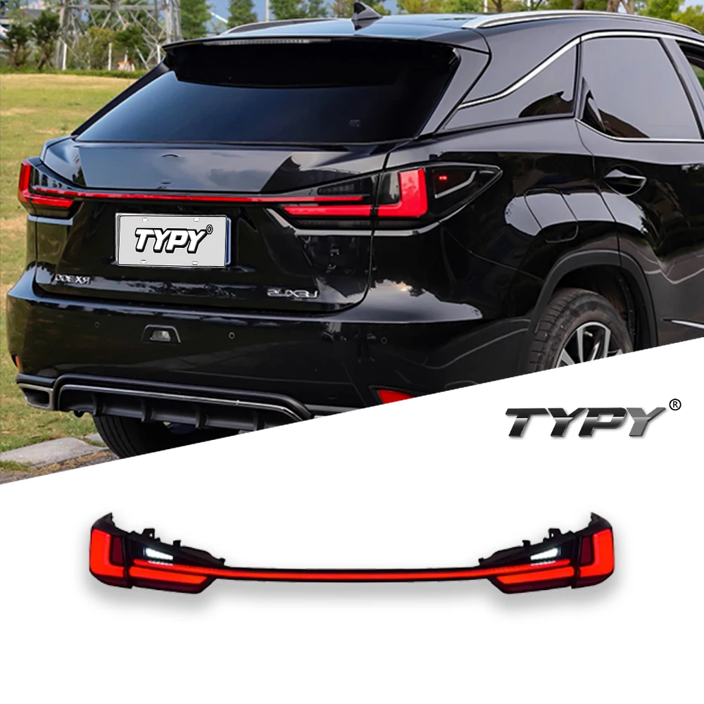 TYPY Car Tail Lamp For Lexus RX Taillight 2016-2021 Upgrade Modified to New Dynamic Turn Signal Car LED Taillight Assembly