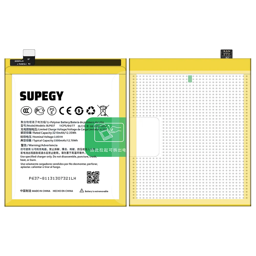 100% New BLP637 Battery For OPPO ONEPLUS 5/A5000/ONEPLUS 5T/A5010 Replacement batteries +Free Tools