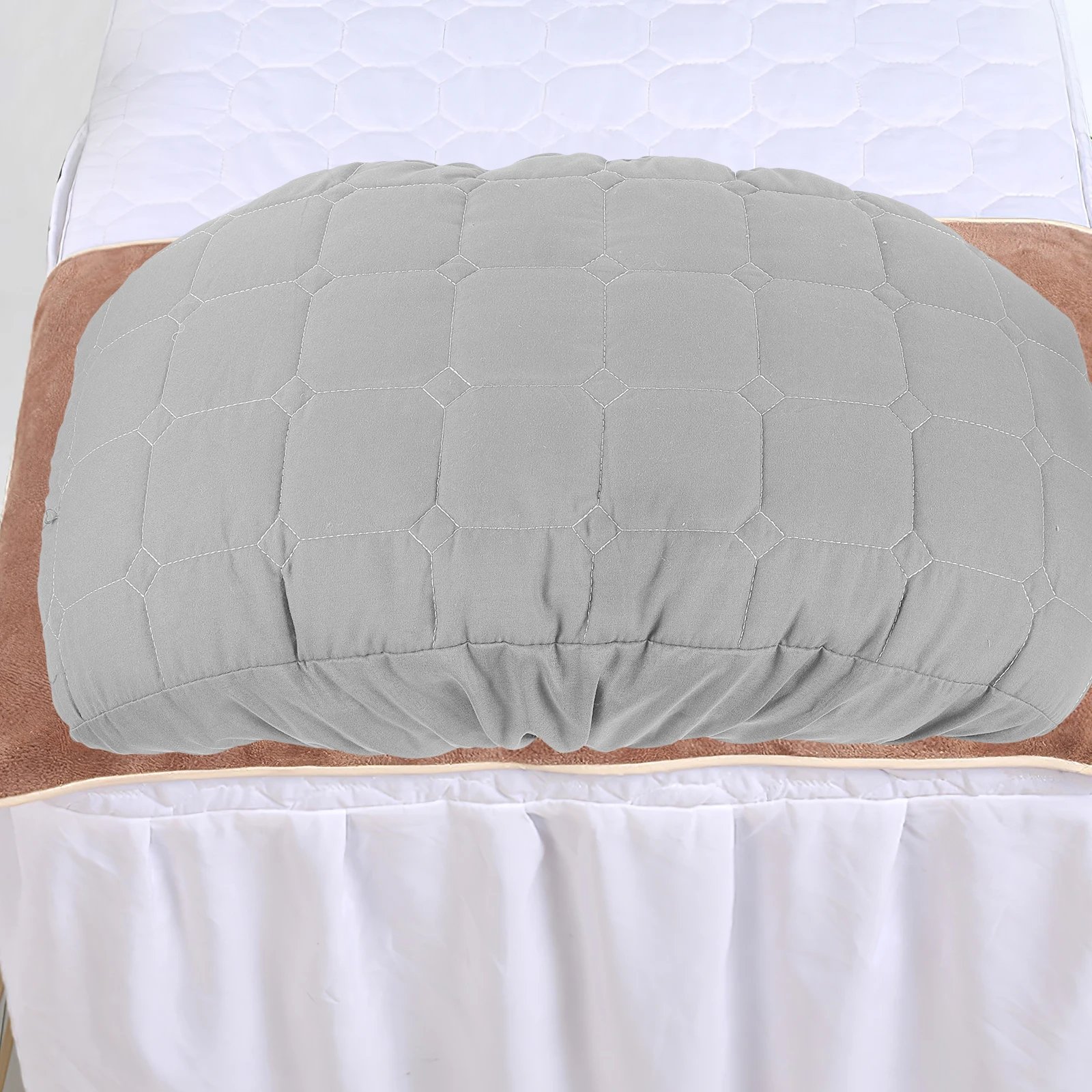 Cotton Pillow Case Spa Massage Bed Pillowcase Replacement Washable Durable Soft Bedding Cover For Salon Hotel Bedroom Cushion