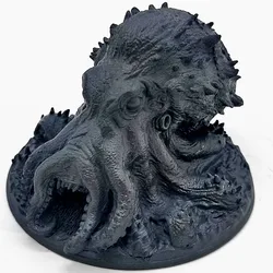 Octopus Monster Head Silicone Mold DIY Candle Resin Gypsum Silicone Mold Halloween Decoration Tool