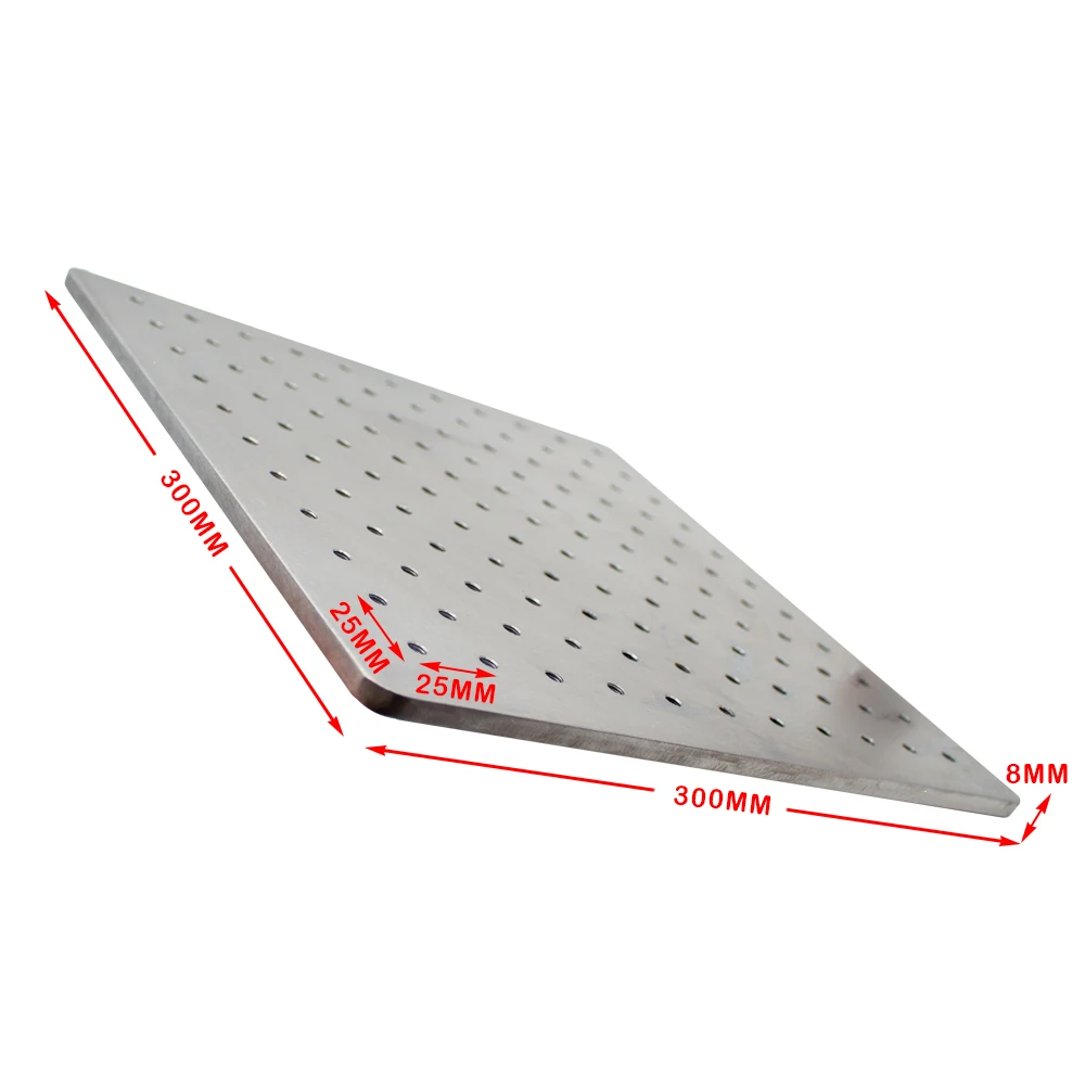 Optical Experiment Plate 5052 Aluminum Positioning Strip Tool Workbench Breadboard Table for CNC Machine Table