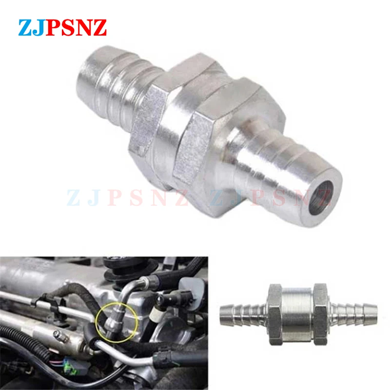 

6mm 8mm 10mm 12mm Valves Aluminium Alloy Fuel Non Return Check Valve One Way Petrol Diesel Carburettor Car Vacuum Hose