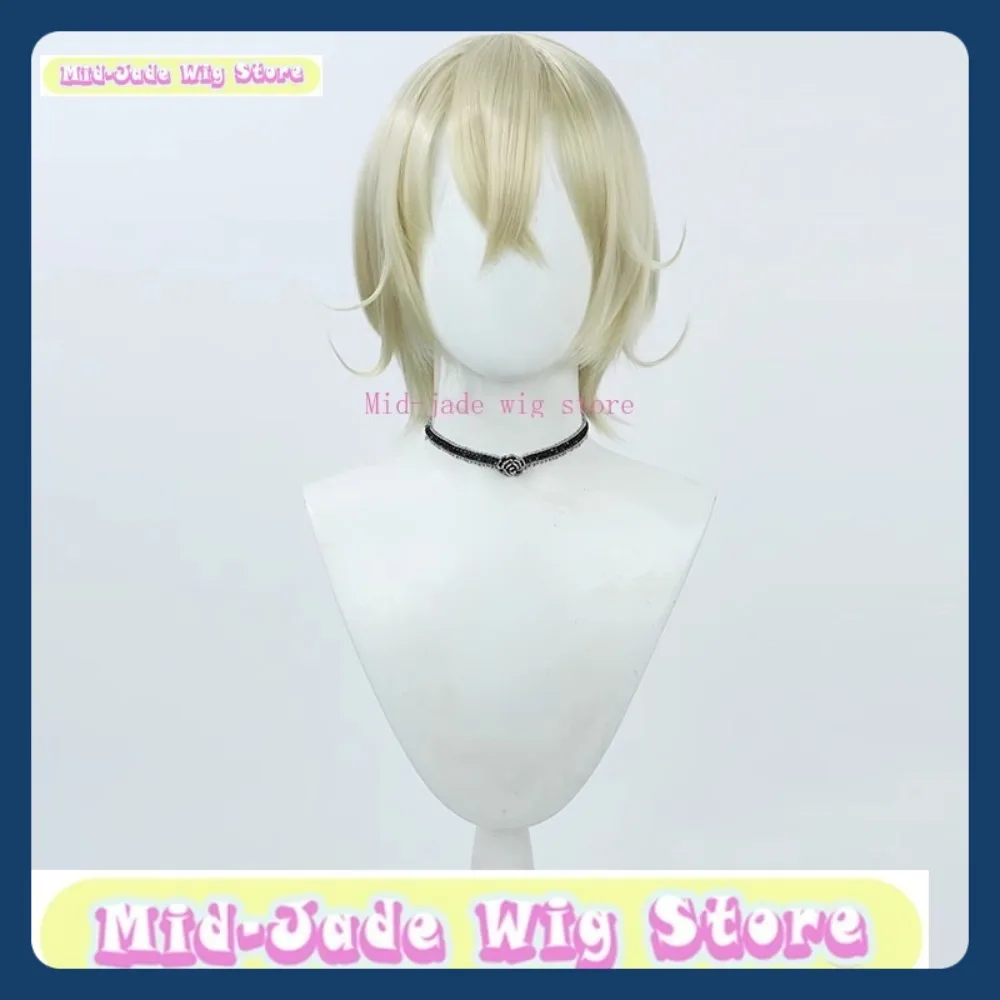 Peluca de jade medio tienda NIKKE Rapi Cosplay peluca Anime juego de rol fiesta de Halloween peluca sintética