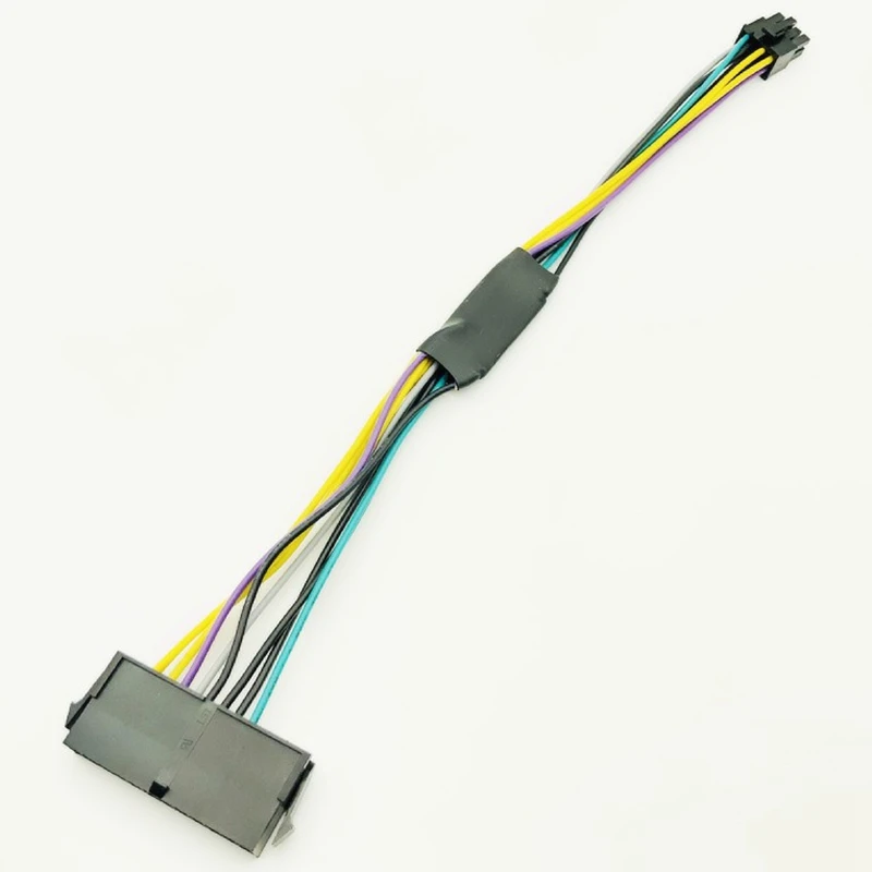 TTKK-Câble adaptateur d'alimentation ATX PSU 5X 24 broches à 8 broches, 12 pouces (30cm), pour DELL Optisake 3020 7020 9020 Precision T1700