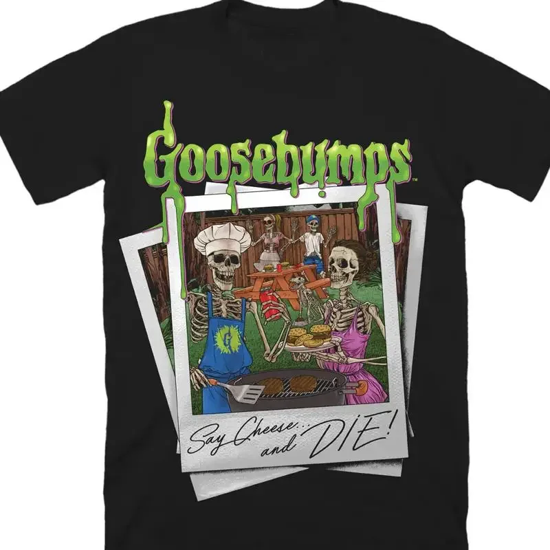 GOOSEBUMPS Say Cheese And Die Unisex Cotton All Size S-5XL T-shirt M429