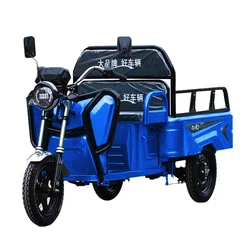 Cargo Tricycle Electric Vending Cart Bike Cargo Tricycle Electric