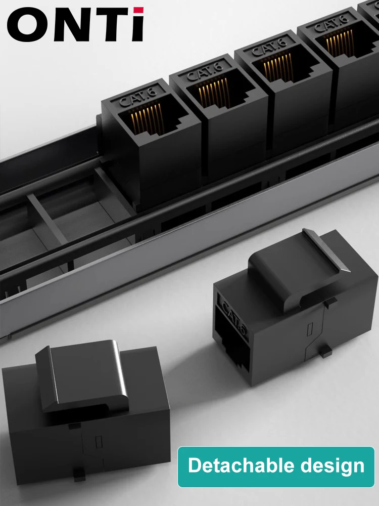 لوحة تصحيح Cat6 بمنفذ 24 منفذًا مع لوحة شبكة مثبتة على الرف بدون أدوات Keystone 1U مع ملصقات للكابلات المنظمة