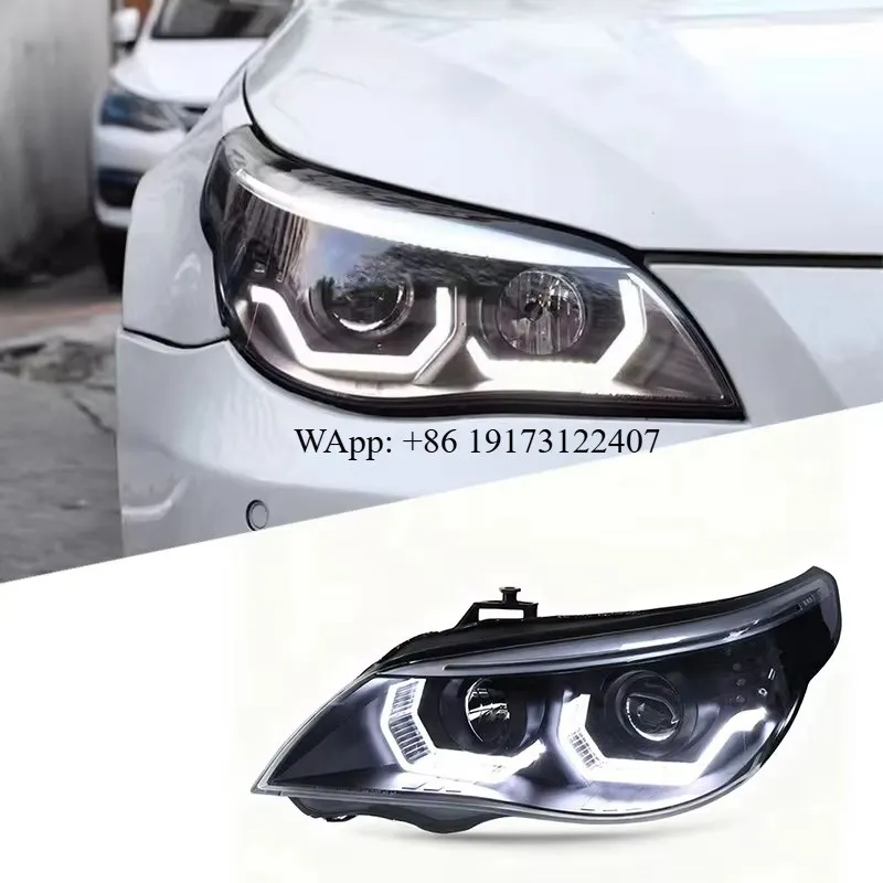 For  5 Series E60 2003-2010 HID Xenon Head Light Head Lamp Taillight Taillamp LED DRL Headlamp Headlight