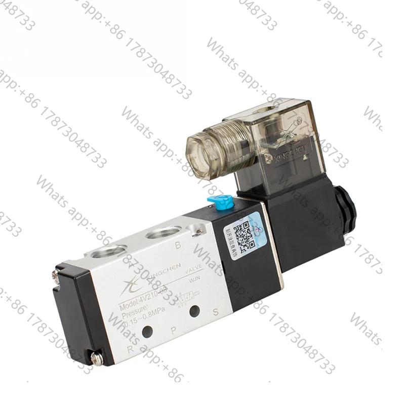 4V210-08-4V110-06/4V310-10-4V410 Two-position five-way, solenoid valve, coil