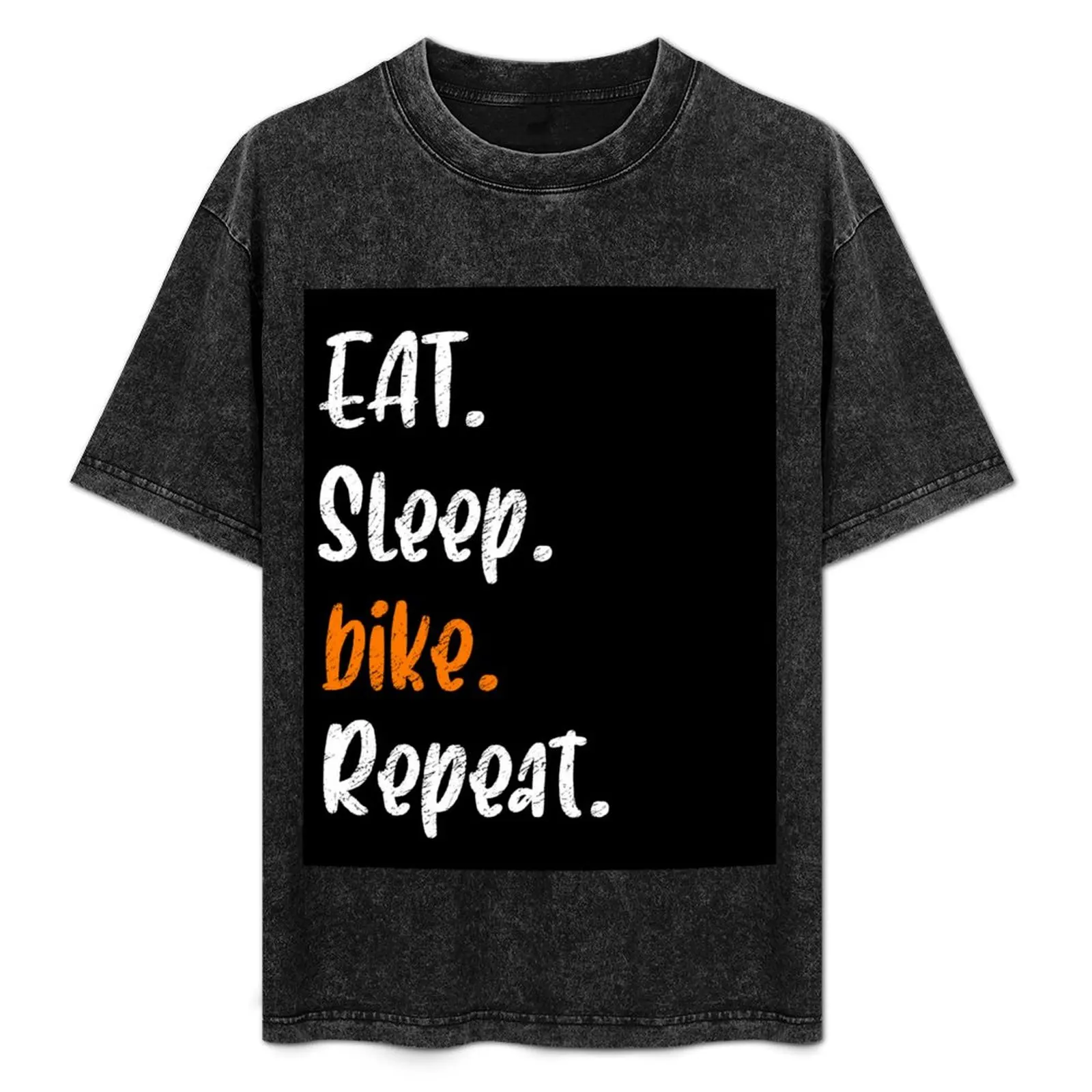 

eat. sleep.bike T-Shirt Breathable Lightweight Summer Top