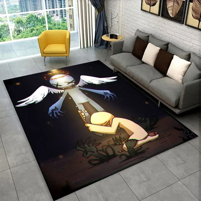 RPG Game The Binding Of Isaac Living Room Non-Slip Area Rug Soft Carpet for Bedroom Kids Playroom Sofa,Home Decor Doormat Gift