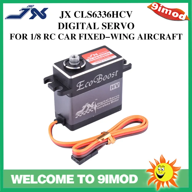 

JX Limit CLS6336HV High Voltage Digital Hollow Cup Servo 36kg High Torque, Metal Shell, Metal Teeth