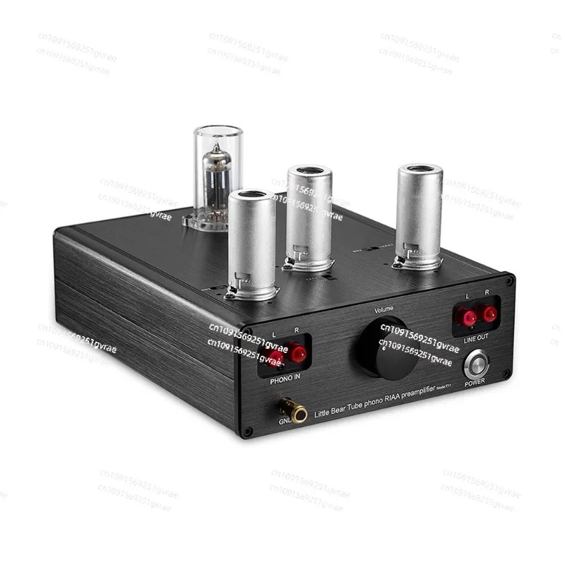 Vacuum tube playback stereo HiFi audio preamplifier