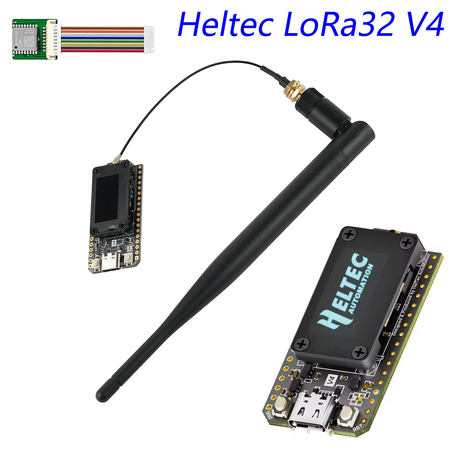 Heltec LoRa32 V4 Meshtastic GPS ESP32 WIFI+BLE SX1262 LoRa 0.96inch OLED Solar Powered Dev-Board Mesh Network for Arduino IoT