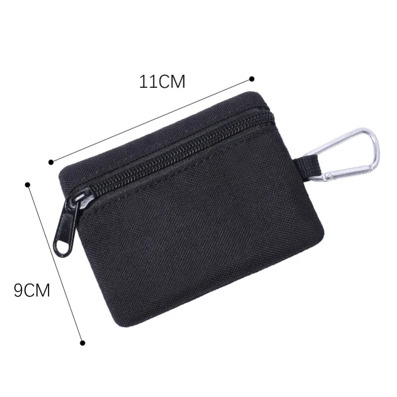 Tactical EDC Pouch Slim Waterproof Waist Wallet Travel Holds Cards/Keys Outdoor Survival Accessories Bag for Hiking/Hunting image 2