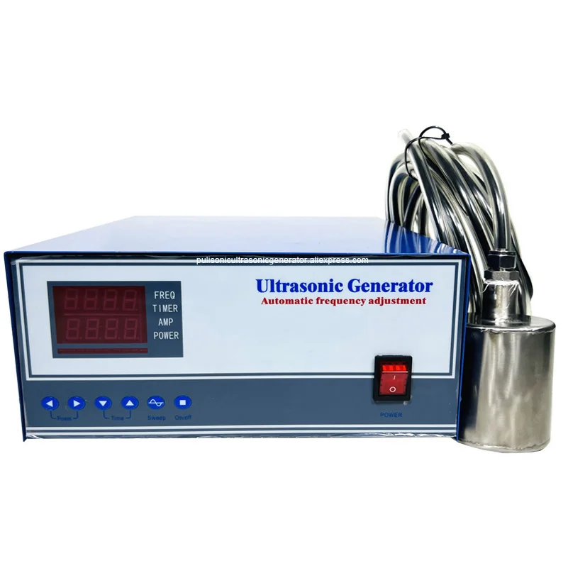 Ultrasonic Wave System 100W Ultrasound Rids Algae From Drinking Water Ponds