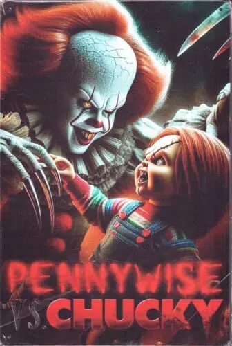 

Pennywise VS Чаки страшные Фотообои