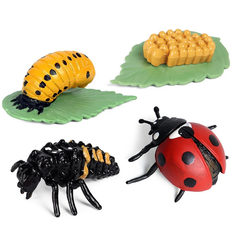 Insetti giocattoli simulazione modello animale Figure Solid Bee Wasp Butterfly PVC Miniature Action Figure bambini educativi regalo per bambini