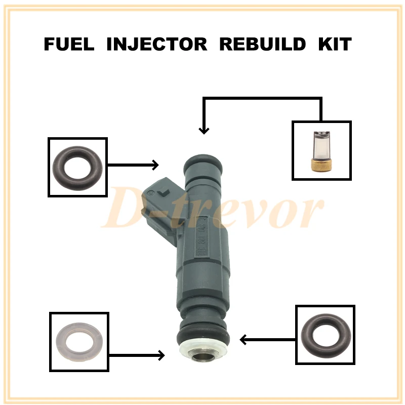 Fuel injector nozzle repair kit for BYD F6 HAIMA Hippocampal 3  0280156315