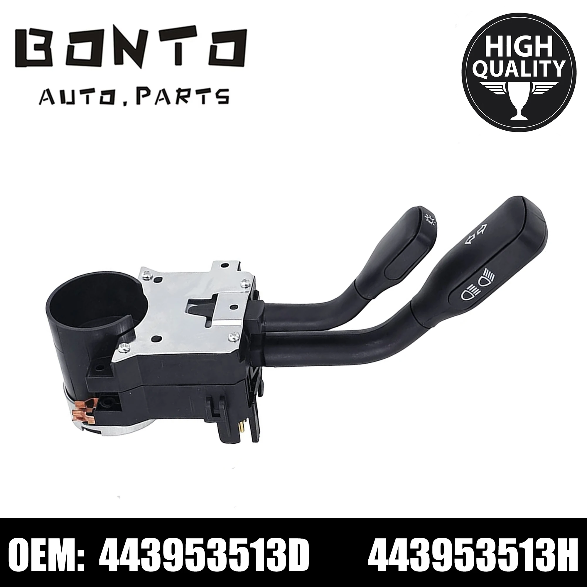 BONTO Car Steering Column Switch Headlight For VW Audi 100 1991 Replace 443953513D 443953513H 443953513L