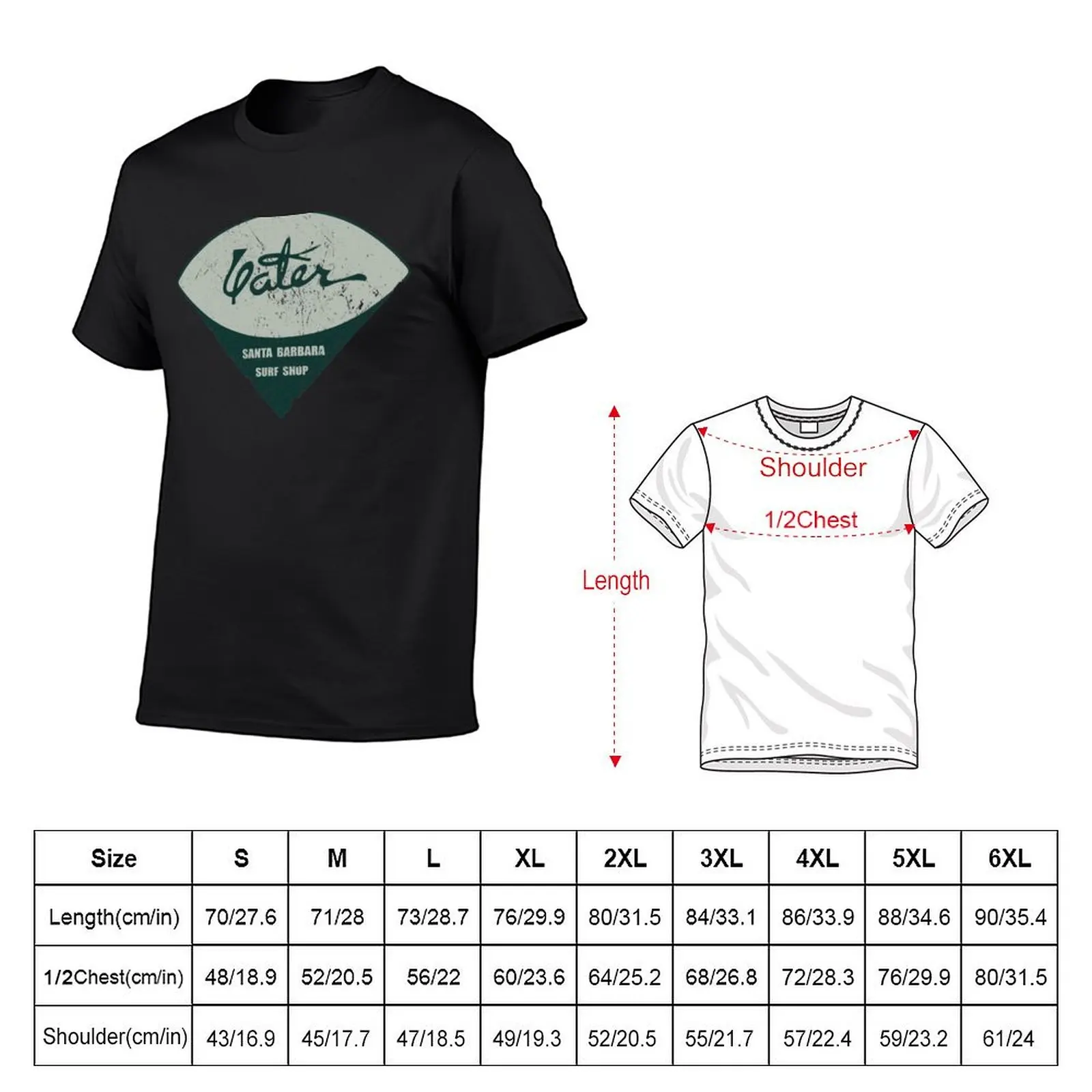 Later Surf Shop T-Shirt quick drying summer tops graphic t shirt vintage funny t shirts men