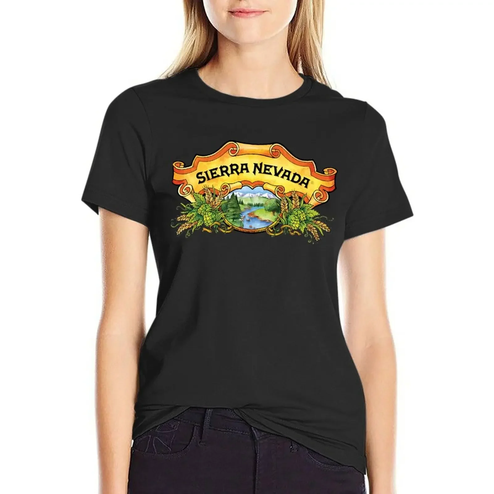 

Sierra Nevada Classic T-Shirt aesthetic clothes plus size tops shirts graphic tees vintage clothes cropped t shirts for Women