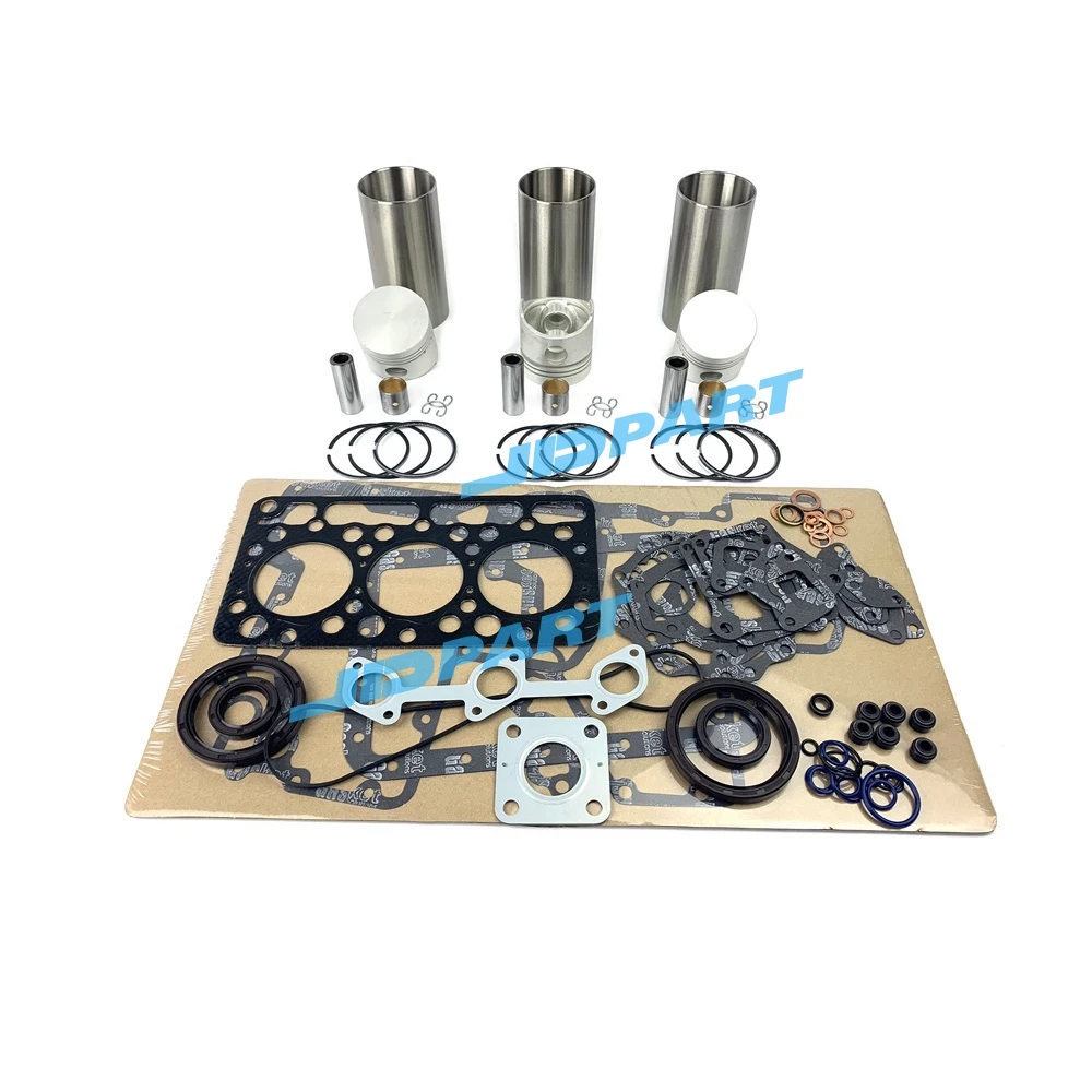 D750 liner kit with overhaul gasket kit STD for Kubota