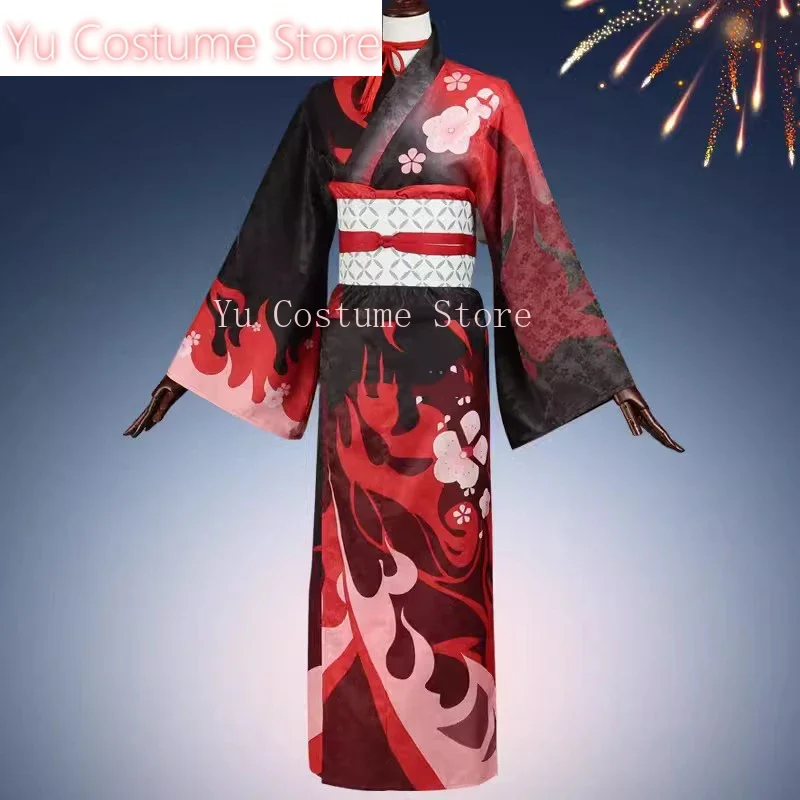 Genshin Impact Hanyuuda Chizuru Kimono Women Cosplay Costume Cos Game Anime Party Uniform Hallowen Play Role Clothes Clothing