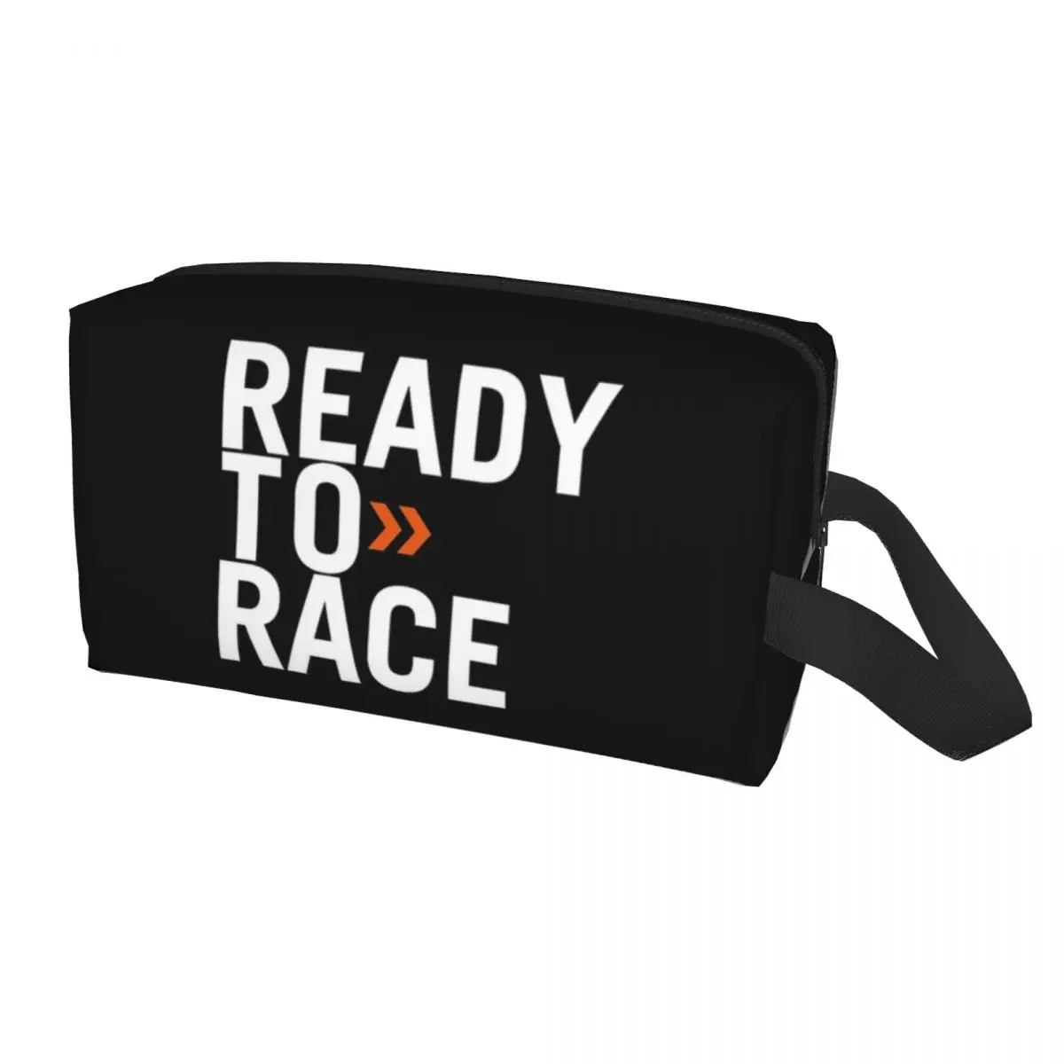 

Индивидуальная Милая дорожная сумка для туалетных принадлежностей Ready To Race для женщин, спортивный органайзер для косметики для гонок, косметический набор для хранения косметики