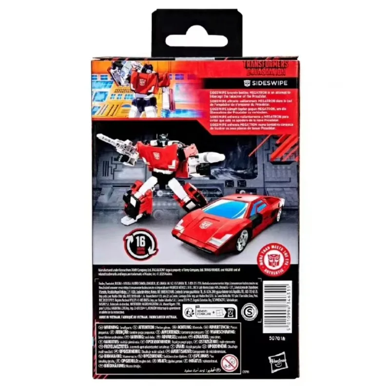 Em estoque takara tomy transformadores brinquedos idade dos primes sidewipe modelo robô coleção figuras de ação brinquedo presentes hobby