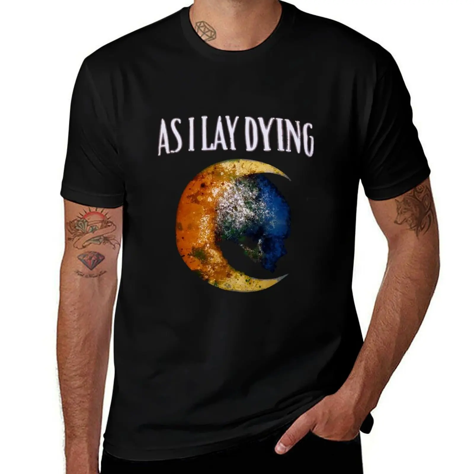 As I Lay Dying Blinded T-Shirt Basic Daily Outfit Short Sleeve Tee