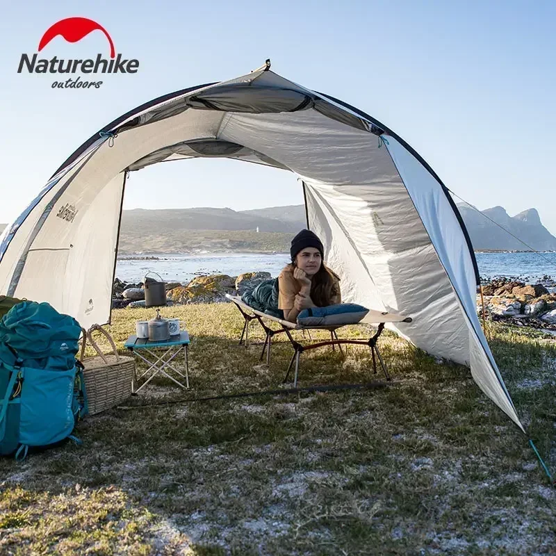 Imagem -06 - Naturehike Ultraleve Tenda Portátil Dormir Camping Bed Camping Bed Cama Dobrável ao ar Livre Militar Única Pessoa Alumínio Praia Turista