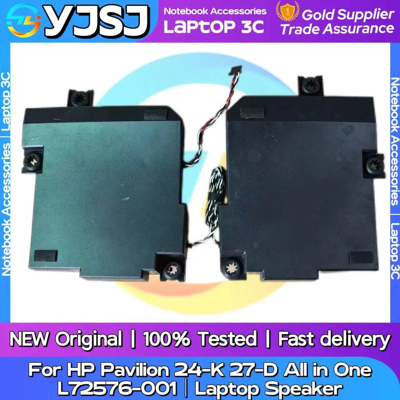 جديد الأصلي محمول دفتر مكبر الصوت ل HP بافيليون 24-K 27-D الكل في واحد L72576-001 المدمج في مكبر الصوت القرن الصوت #2