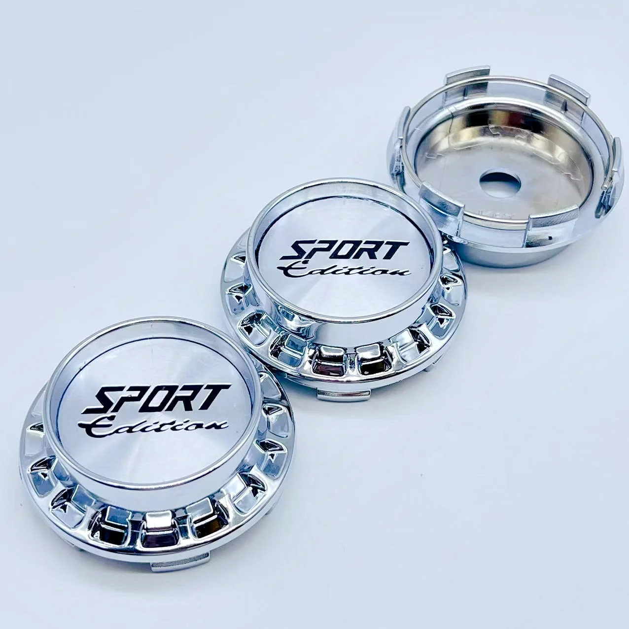 4pcs 3D 67mm For Car emblem Wheel hub Center Cap For 45mm SPORT Badge covers sticker Decals Styling accessories