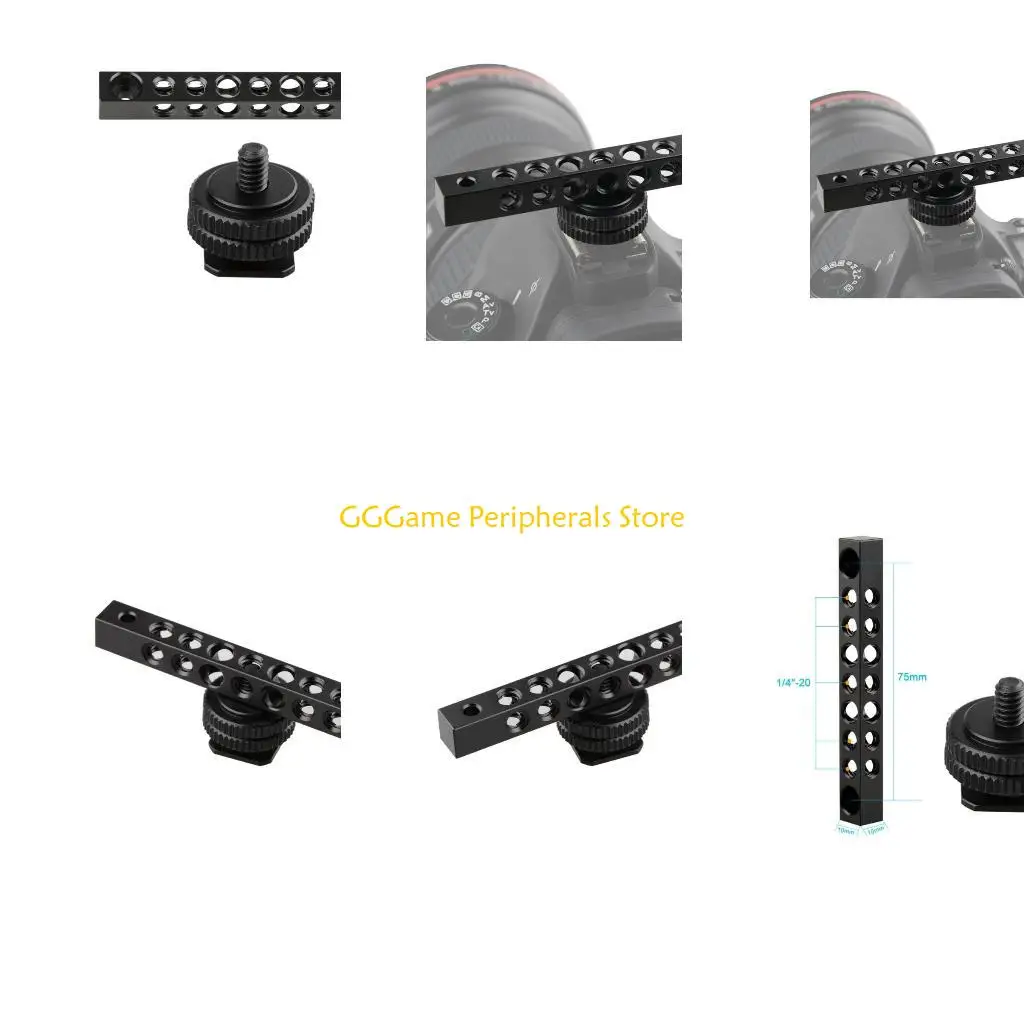 

U55B Shoe Mount Extension Platform Quick Release For DSLR Camera Accessories LED