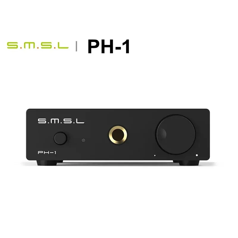 

SMSL PH-1 PH1 Headphone Amplifier High Fidelity MM Phono Gold Gain 46dB Ultra-Low Distortion Integrated AMP